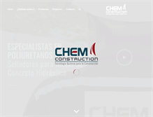 Tablet Screenshot of chemconstruction.com